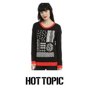 Twenty One Pilots Blurryface Crewneck Knit Sweater